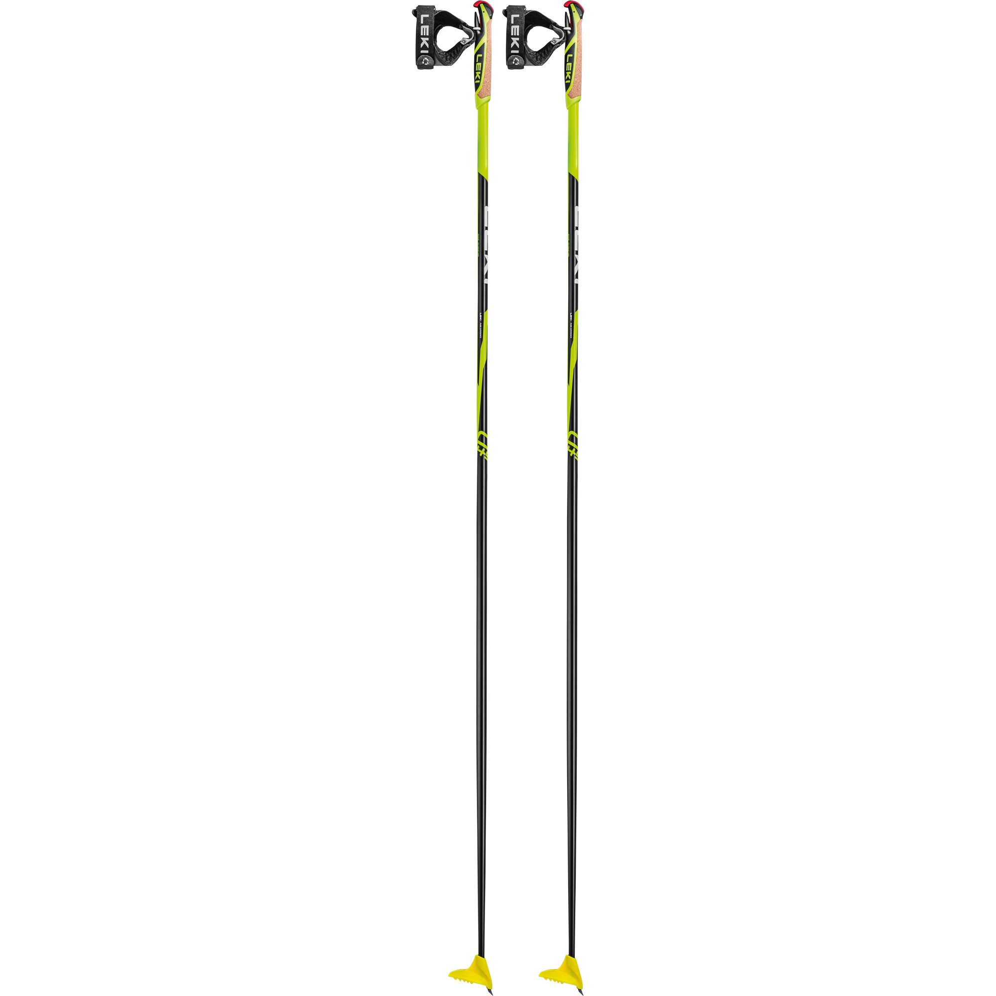 LEKI CC 450 Langlaufstöcke yellow