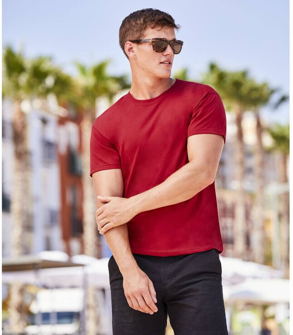 Fruit of the Loom SC220 - T-Shirt Col Rond Homme