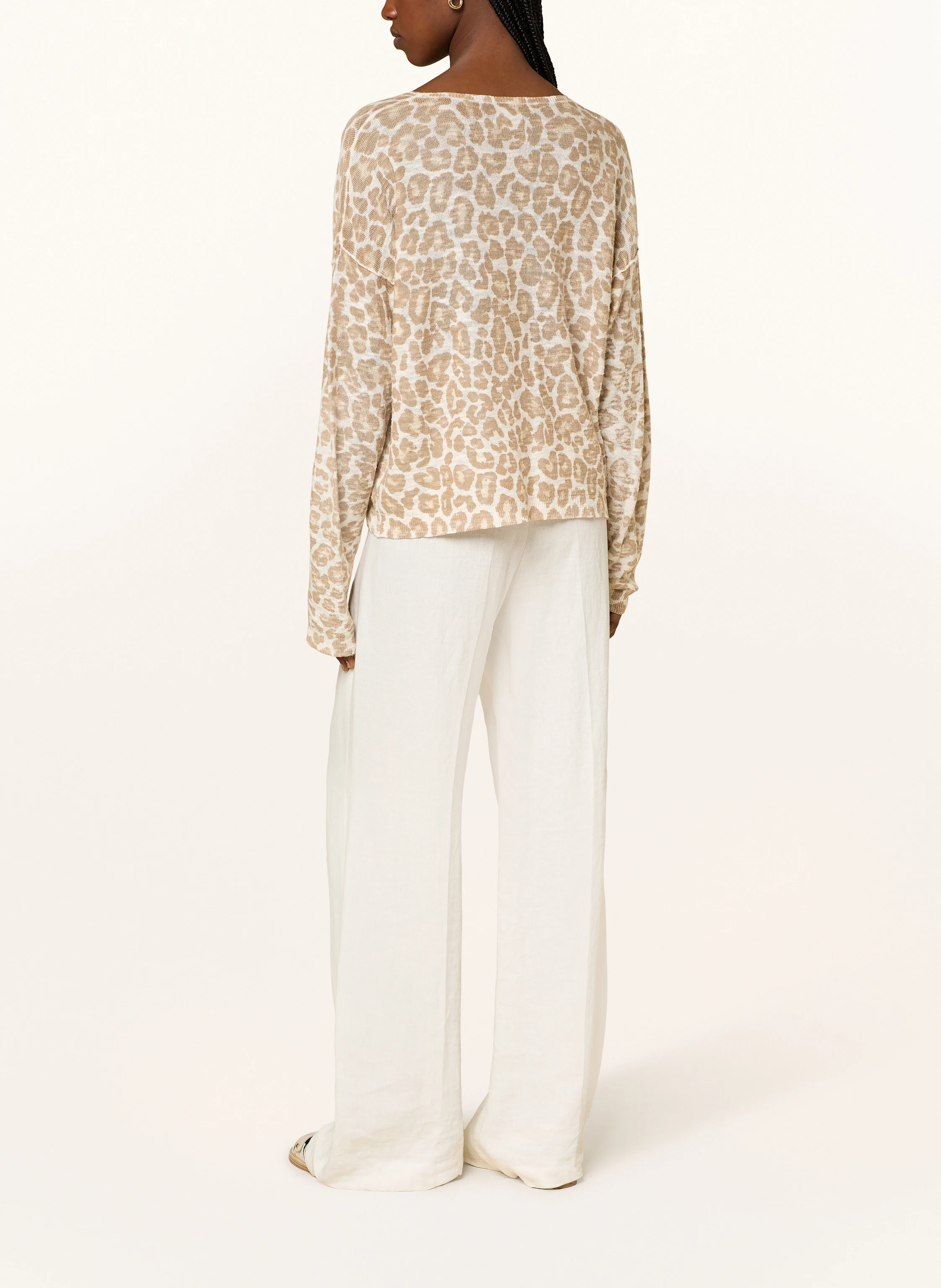 Grace Pullover mit Leinen