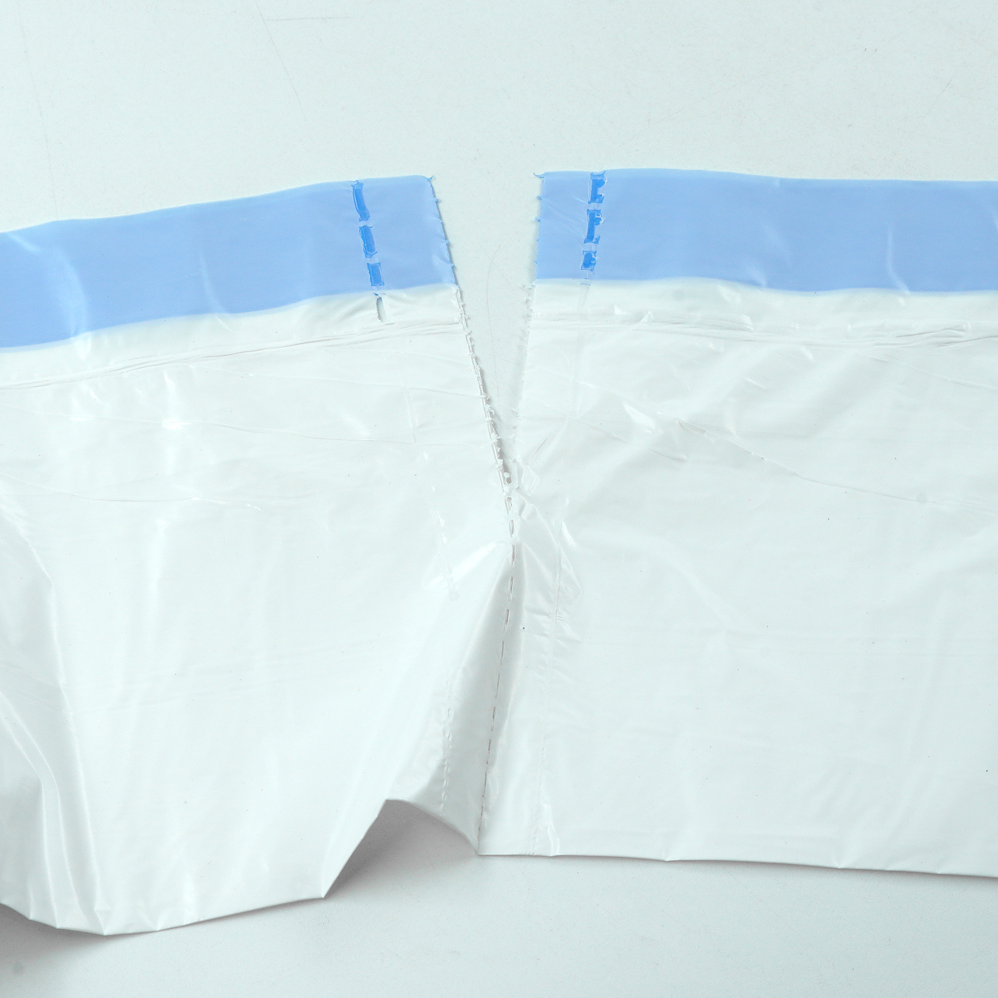 rolos de sacos autolimpantes para caixa de areia de gato com cordão, 15 unidades/rolo, 60*48cm