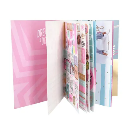 Depesche J1MO71 Lisa & Lena Sticker-Fan-Book