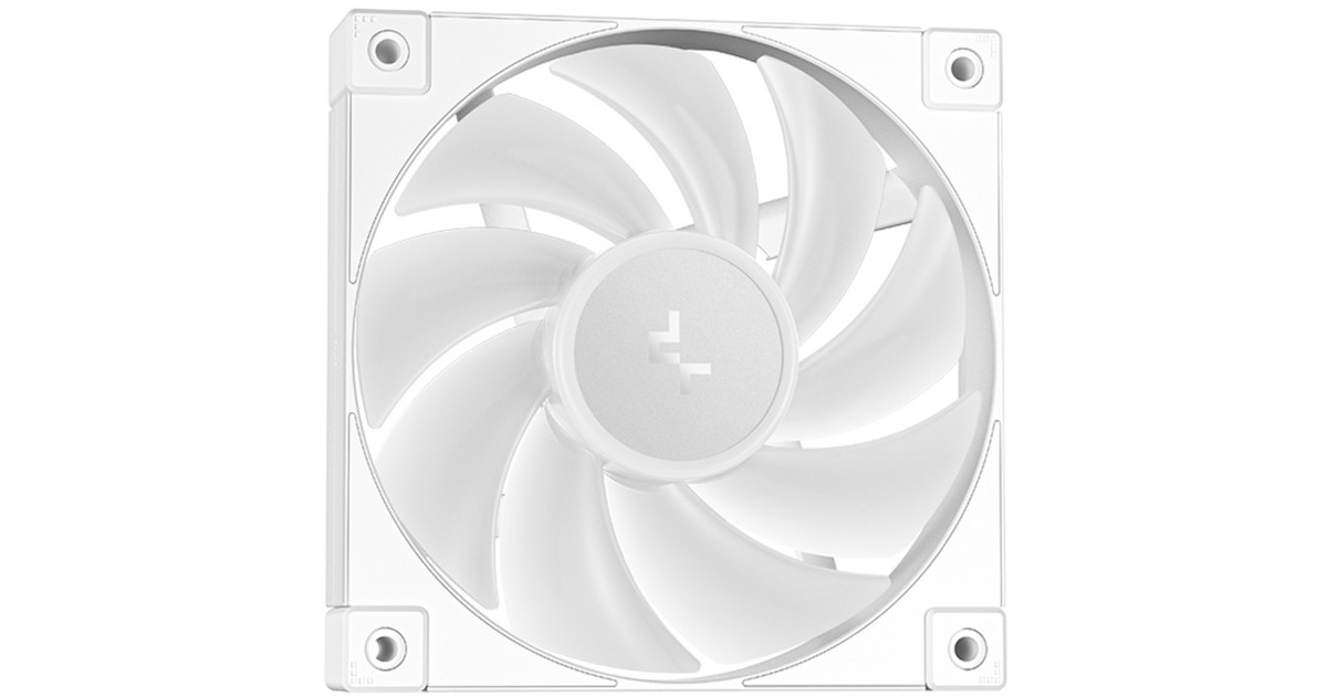DeepCoolMYSTIQUE 240 ARGB waterkoeling  (Wit, 4-pins PWM fan-connector)