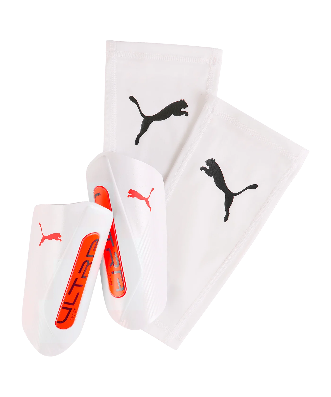 PUMA Ultra Twist Sleeve Schienbeinschoner Weiss F01