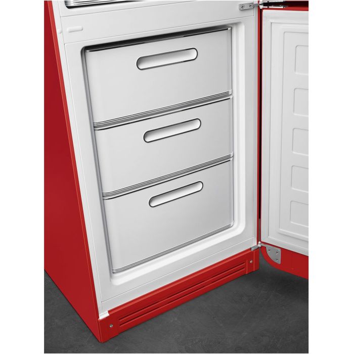 SMEG Kühl- Gefrierkombination 50's Retro Style FAB32RRD5 Rot