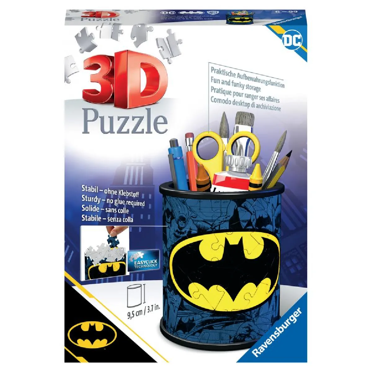 Ravensburger Puzzle 3D Pot à Crayons Batman