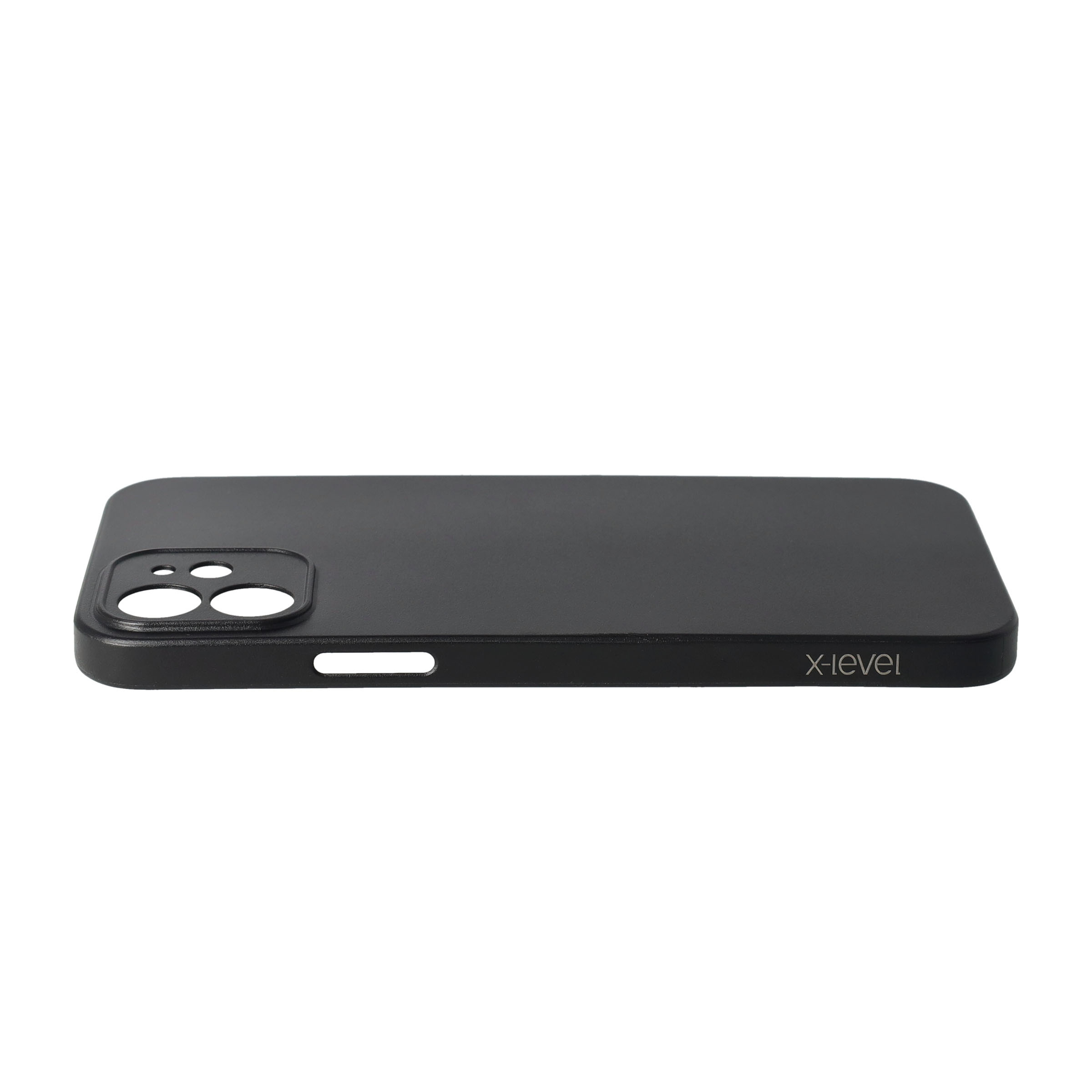 iPhone 12 Hülle Hardcase Ultra Thin 0.18 mm - Schwarz (Matt)