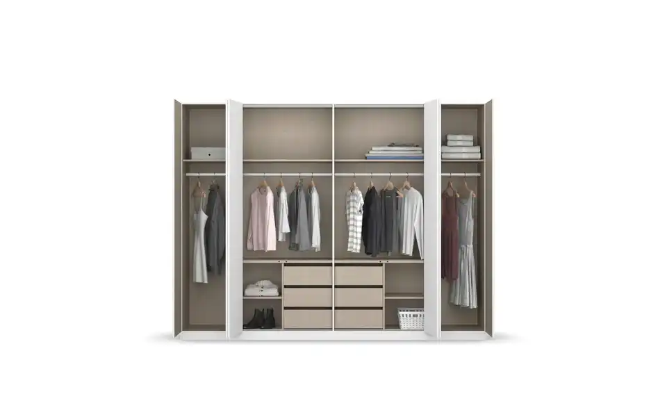 Falttürenschrank 271 cm 6 Stück