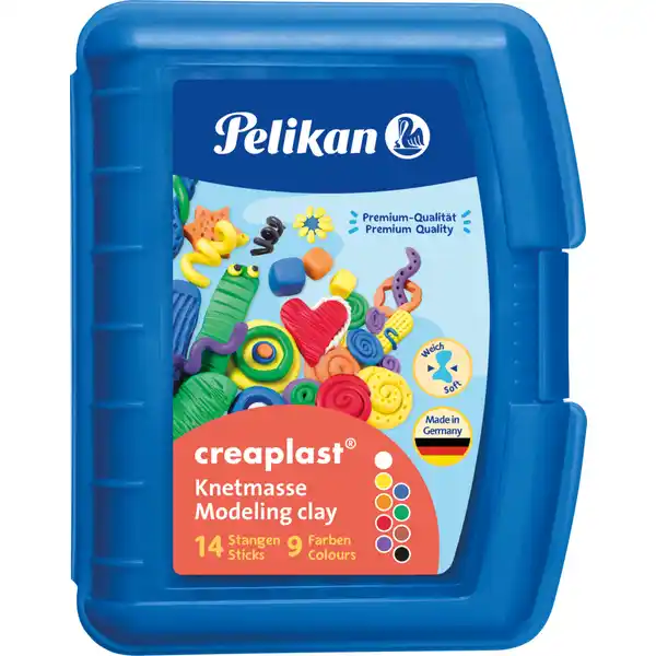 Creaplast Knete 198 / 9B, blau