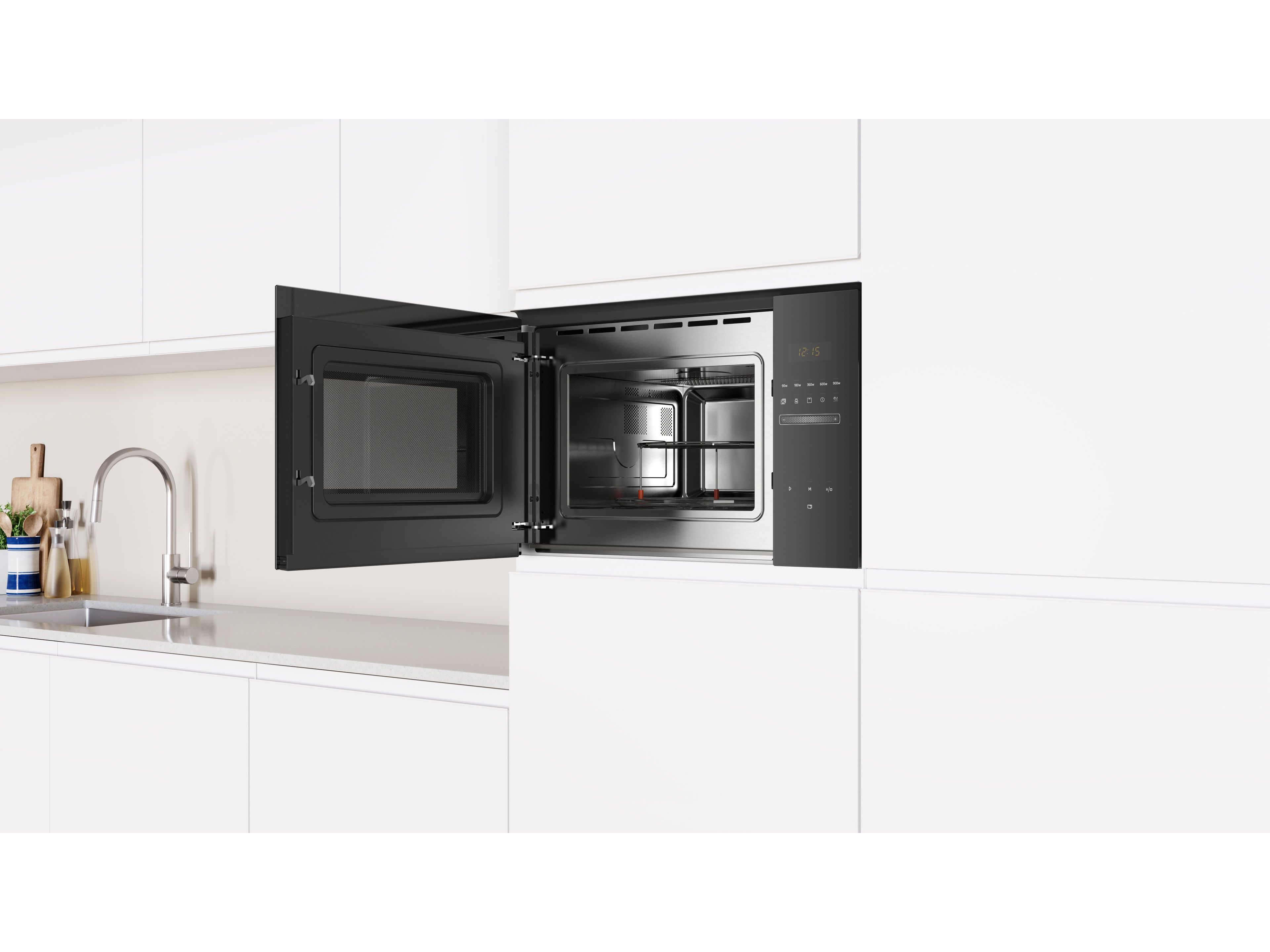 MICRO ONDAS ENCASTRE BALAY 3CG5175N2 COM GRILL 25L PRETO