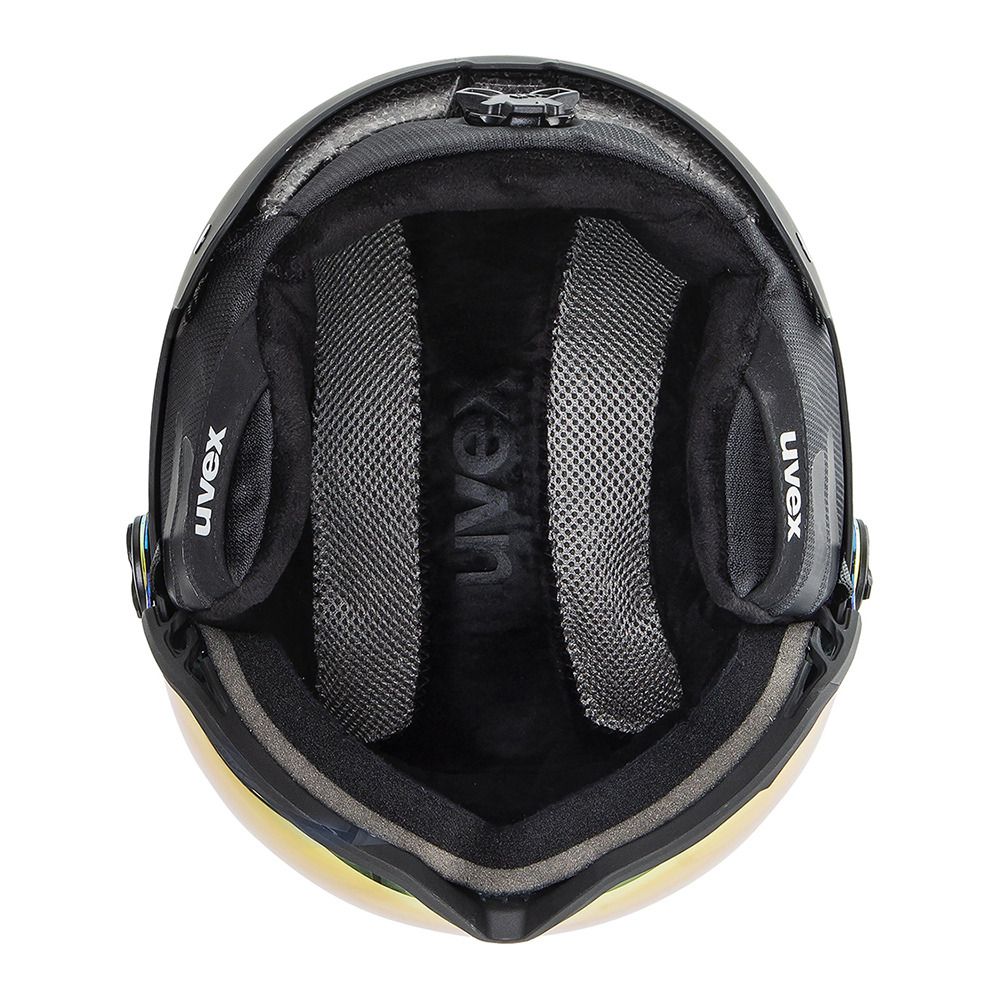 Uvex WANTED VISOR - Casque ski black mat