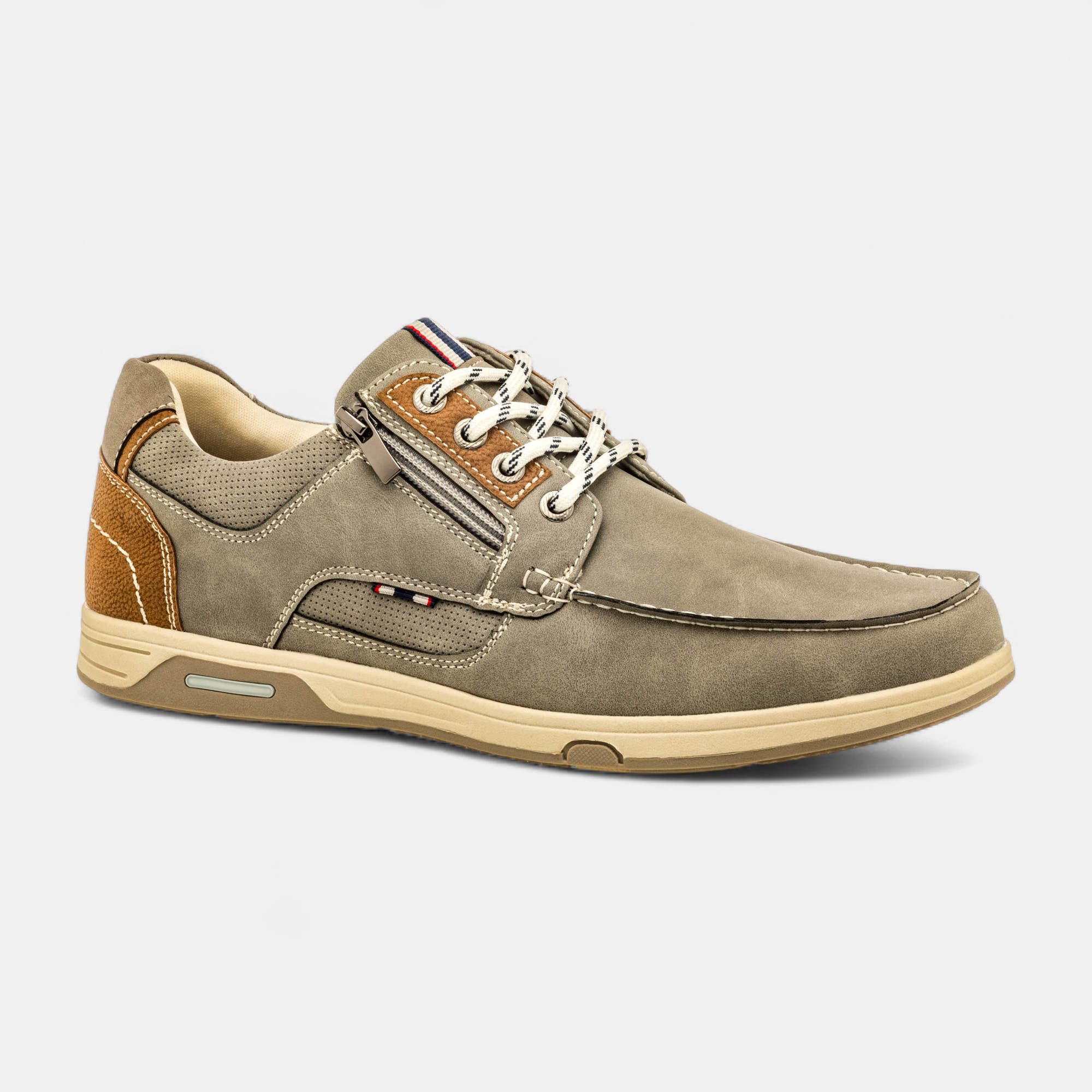 Chaussures bateau Homme gris
