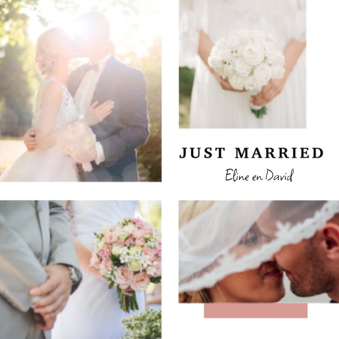 Greetz | Huwelijkskaart | Just married