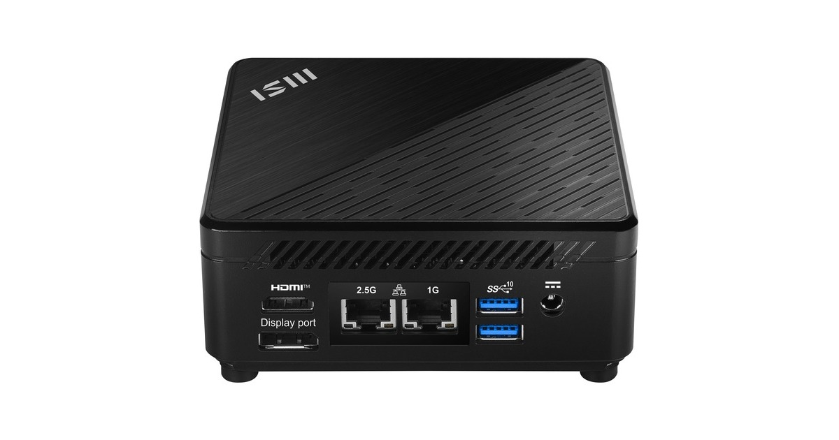 MSICubi 5 12M-405BEU barebone  (Zwart | Core i7-1255U | UHD Graphics)