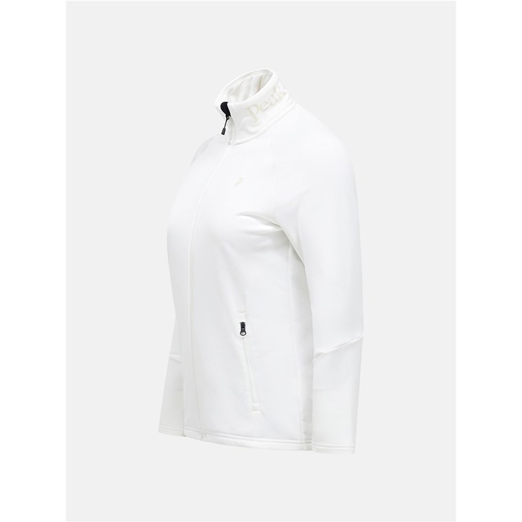Peak Performance W Rider Essentials Zip Jacket Offwhite/Offwhite