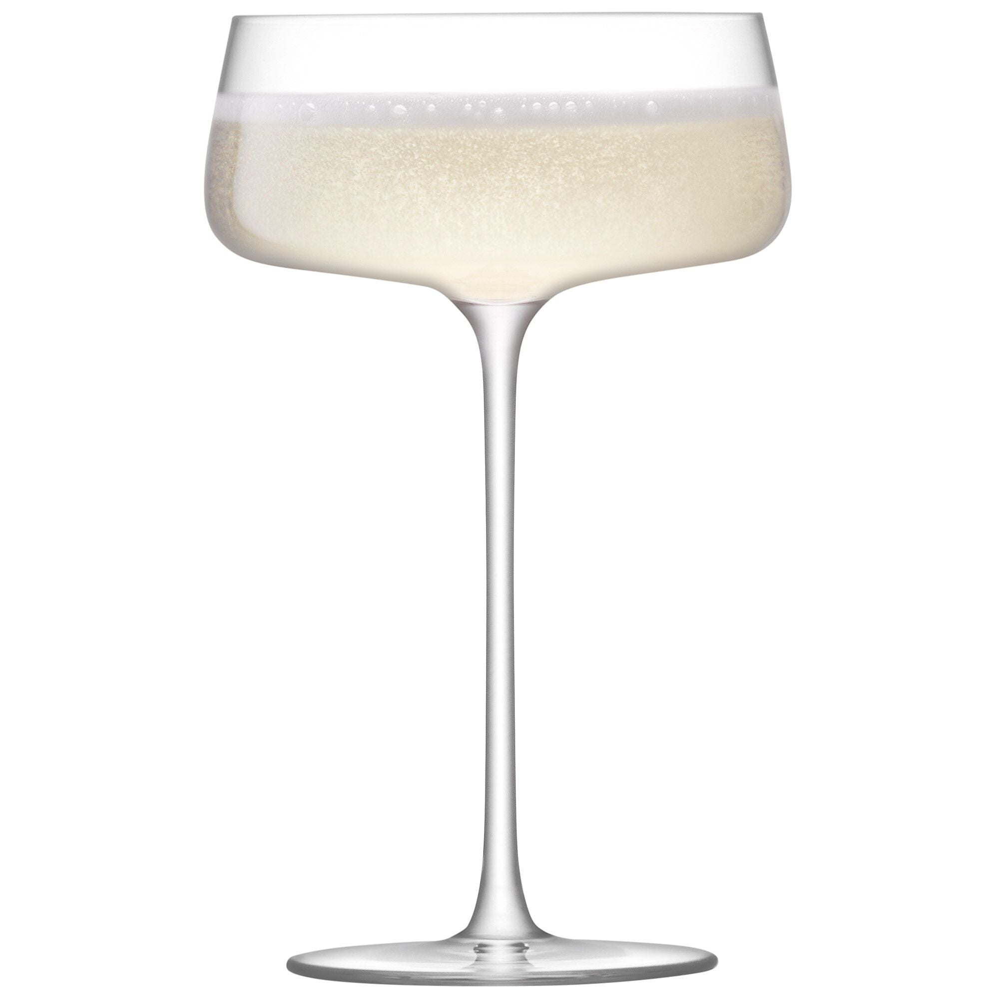 LSA METROPOLITAN Sektschale - Transparent / H: 16.5 cm