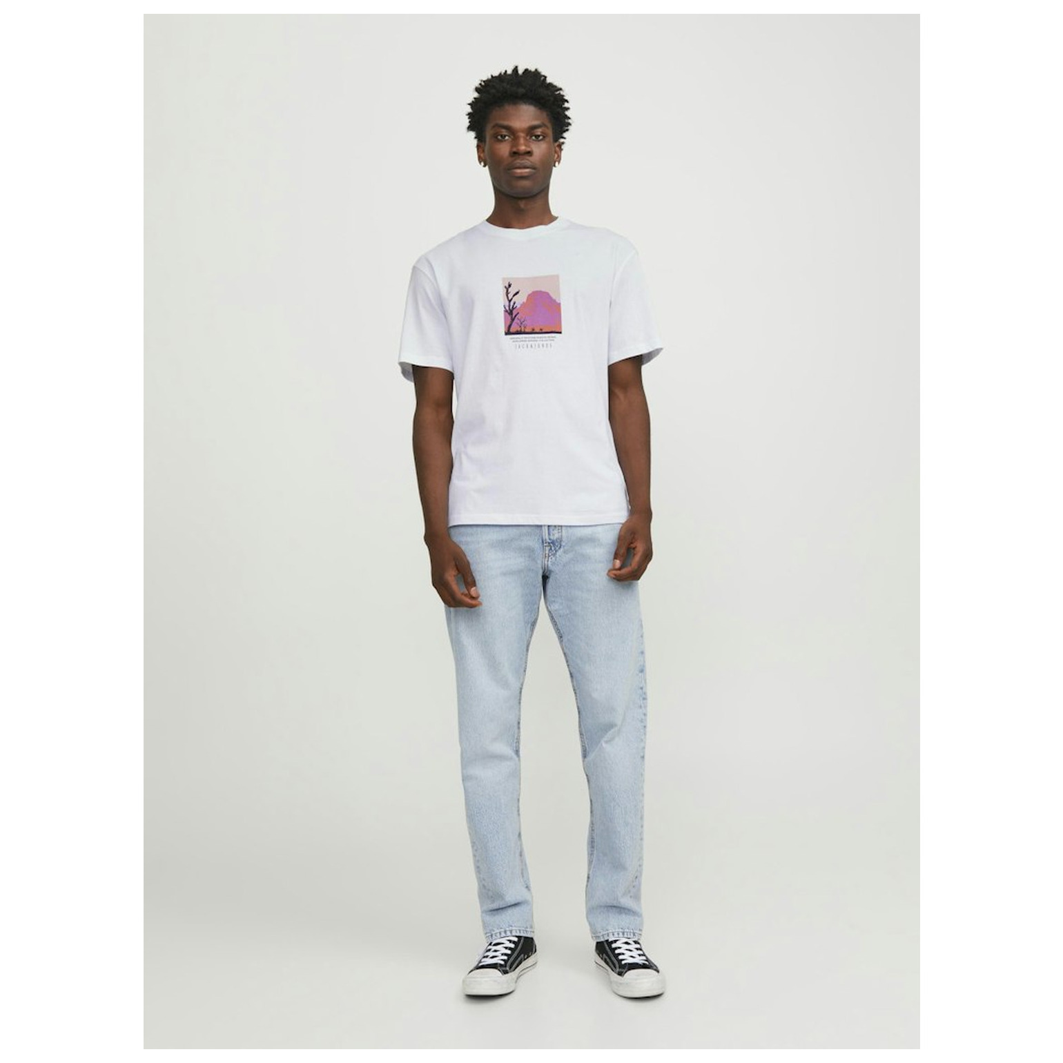 Jack & Jones JORLUCCA GRAPHIC TEE SS CREW N