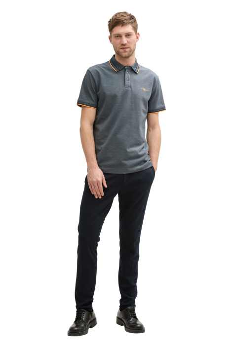 Tom Tailor blauwe heren polo