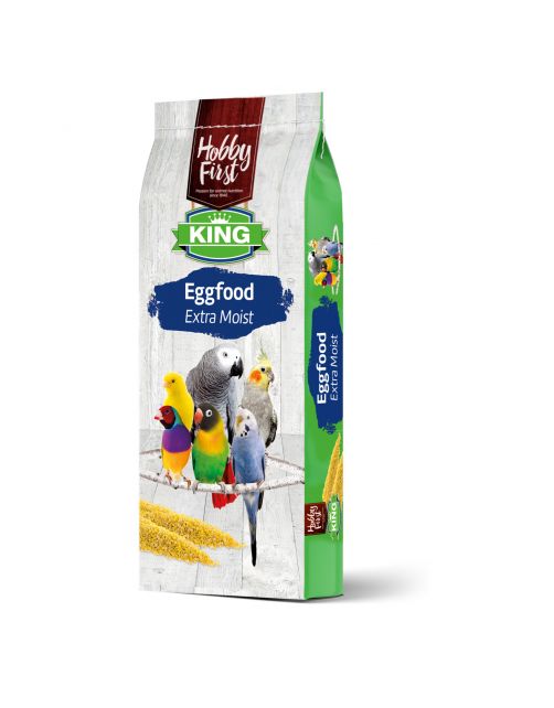 Hobbyfirst King Eivoer Vochtig - Vogelvoer - 10 kg