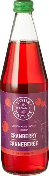 Limonadesiroop cranberry