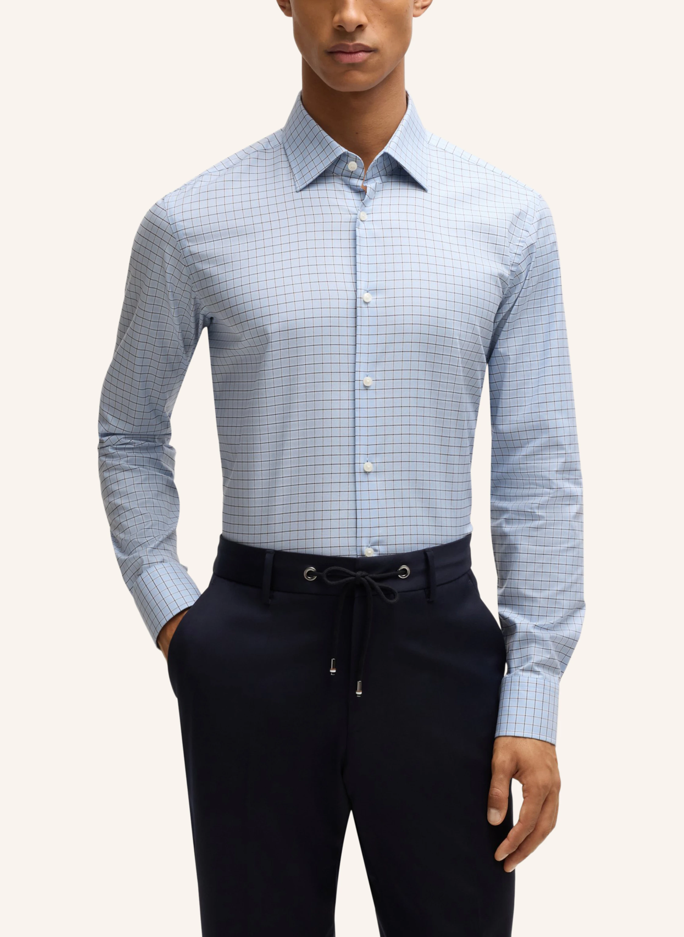 BOSS Business Hemd H-JOE-KENT-C1-214 Regular Fit