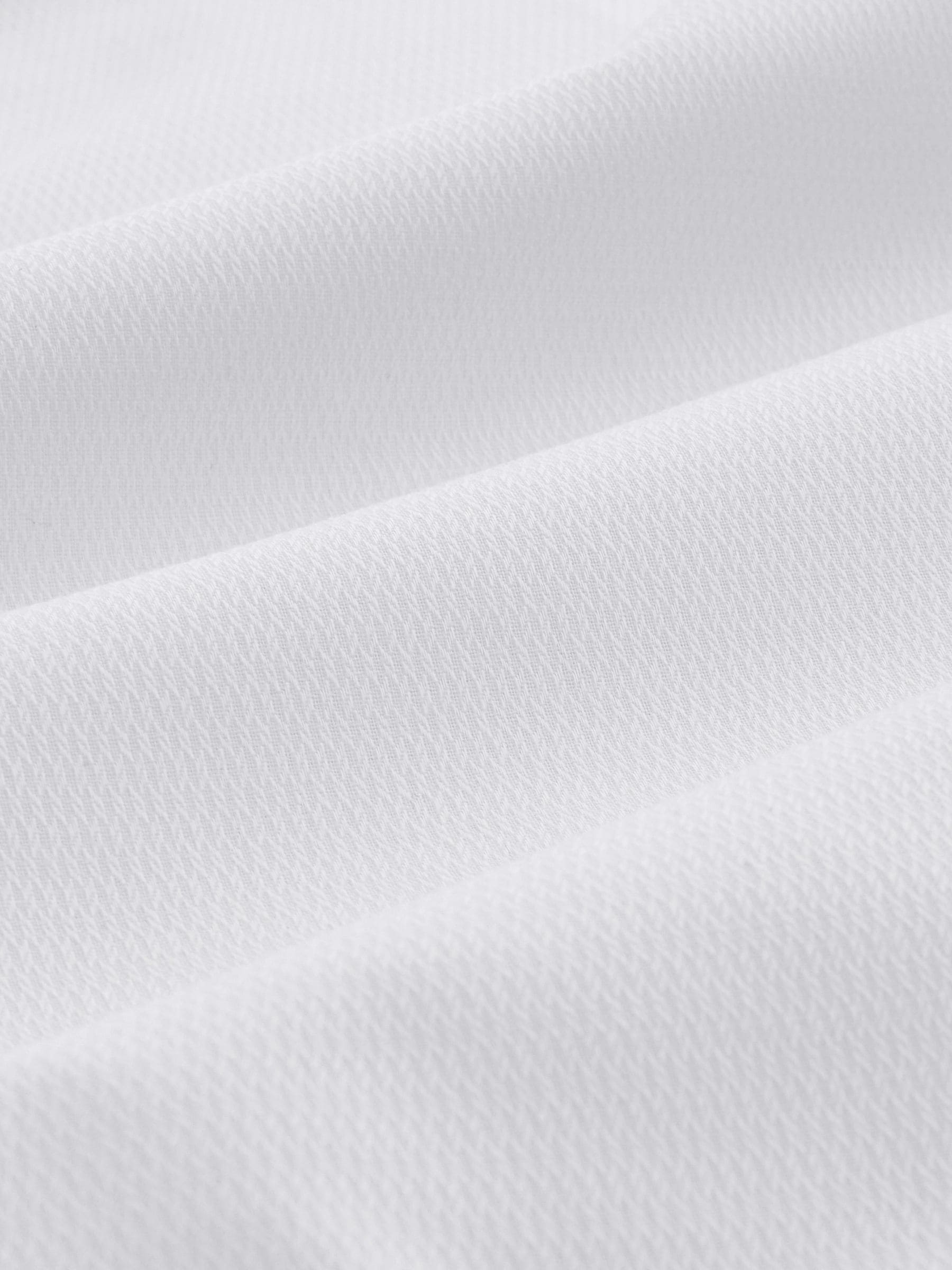 Wit - Normale Pasvorm - Wing Collar Occasion Long Sleeve Shirt