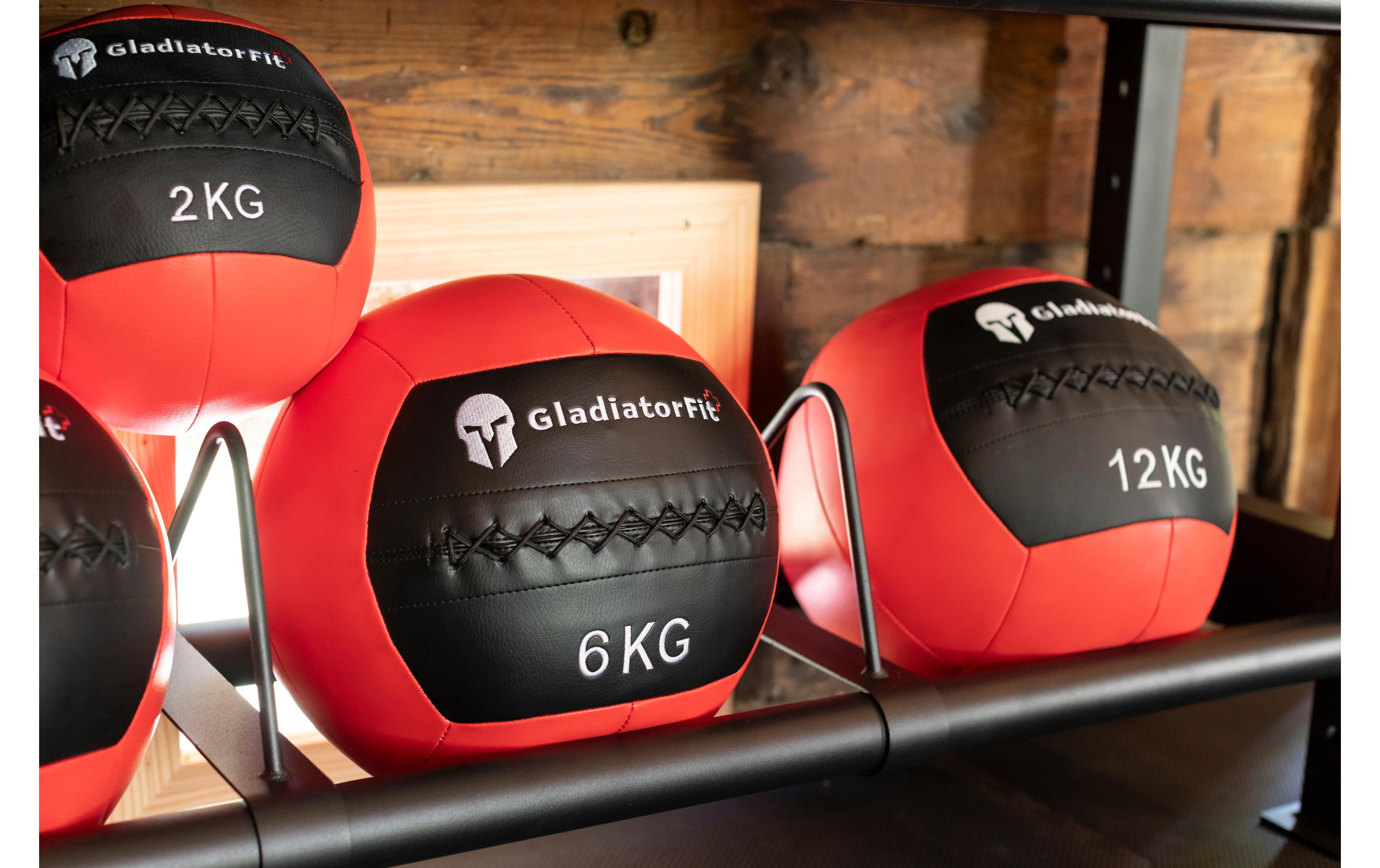 Medizinball Ultra-strapazierfähiger Wall Ball 4 kgMedizinball