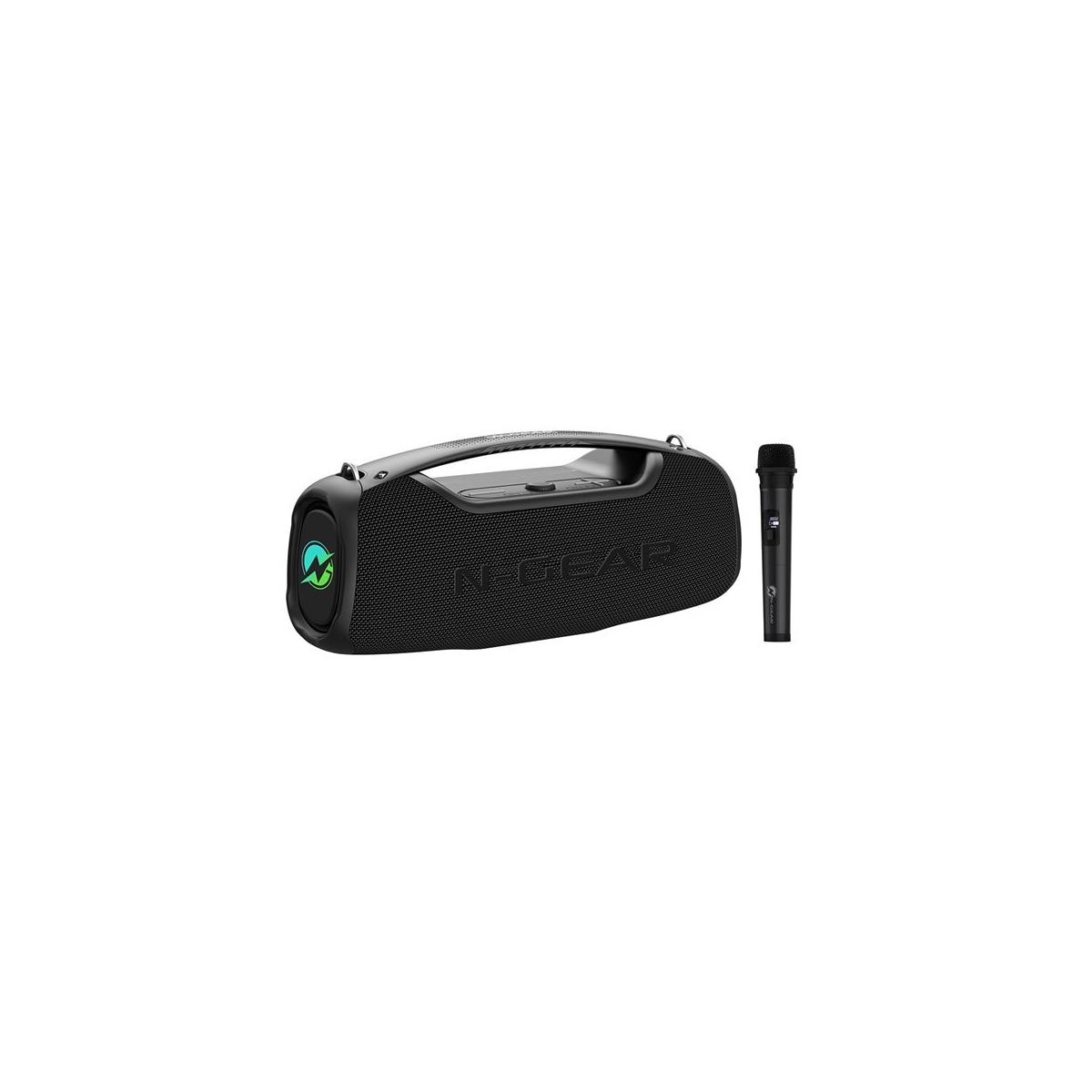 N-GEAR NRG500 Bluetooth-høyttaler med mikrofon og IPX5 vanntetthet