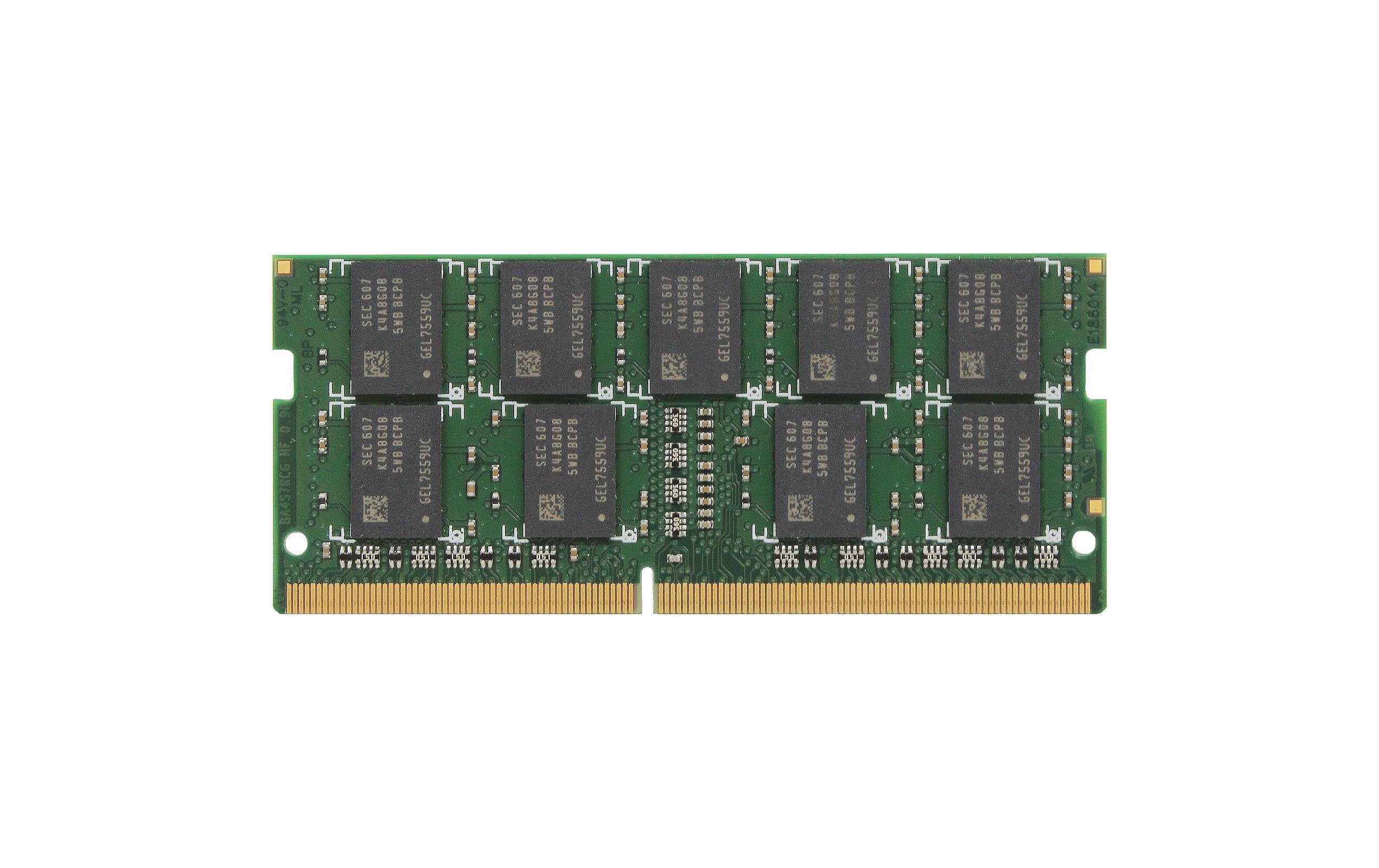 NAS-Arbeitsspeicher SO-DDR4 ECC 2666 MHz 4 GBSynology RAM SO-DDR4 ECC 2666 MHz 4 GB