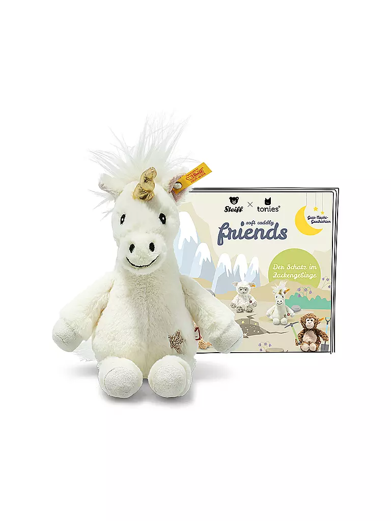 TONIES Hörfigur - Soft Cuddly Friends mit Hörspiel Unica Einhorn keine Farbe