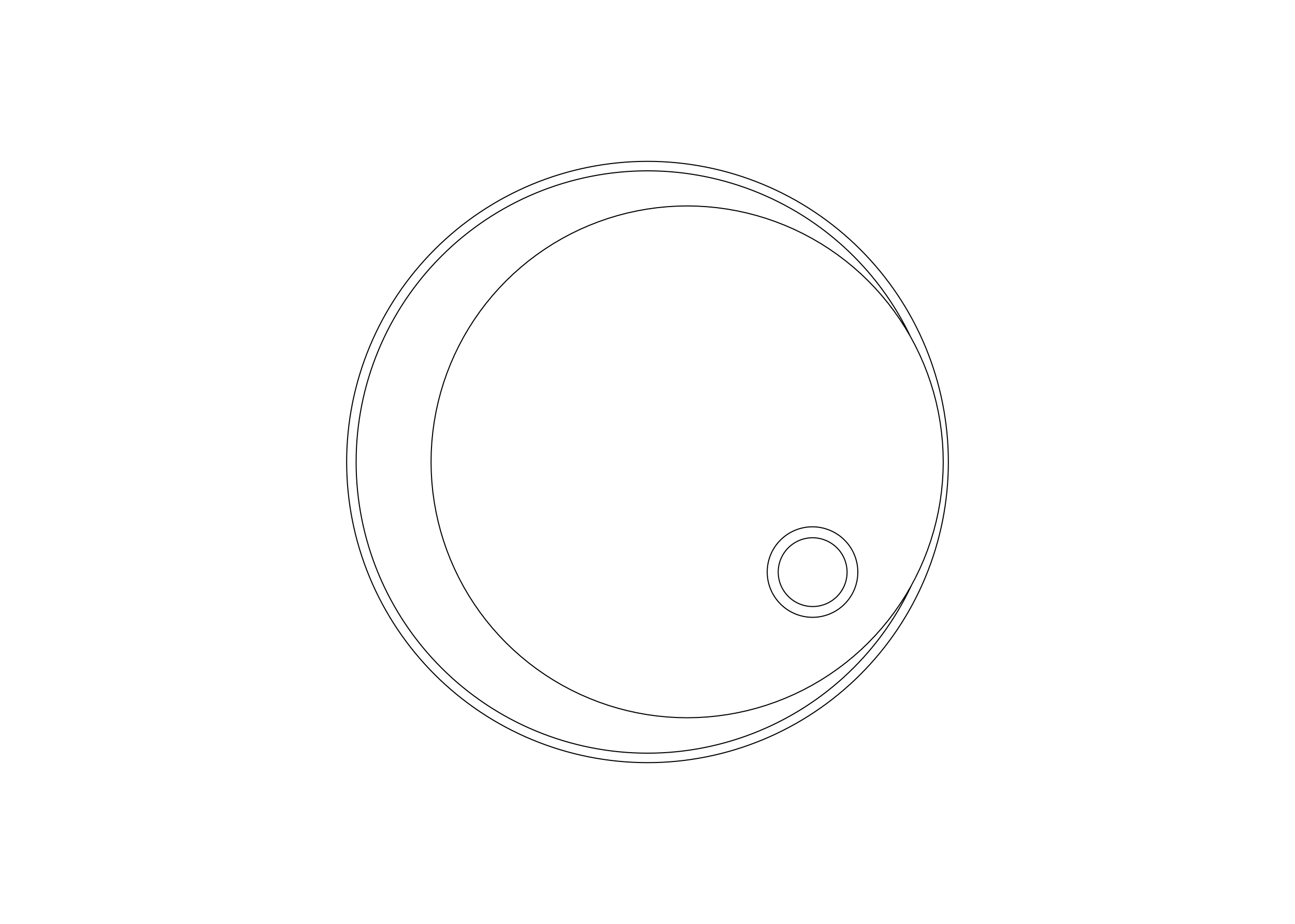 Thebalux M07 ronde spiegel 110cm met verlichting, verwarming en vergrootspiegel