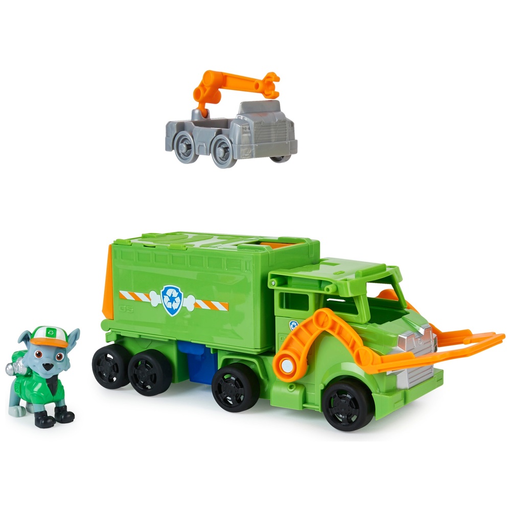 PAW Patrol Großer Truck Pup's Rocky Verwandlungs-Spielzeug-Truck