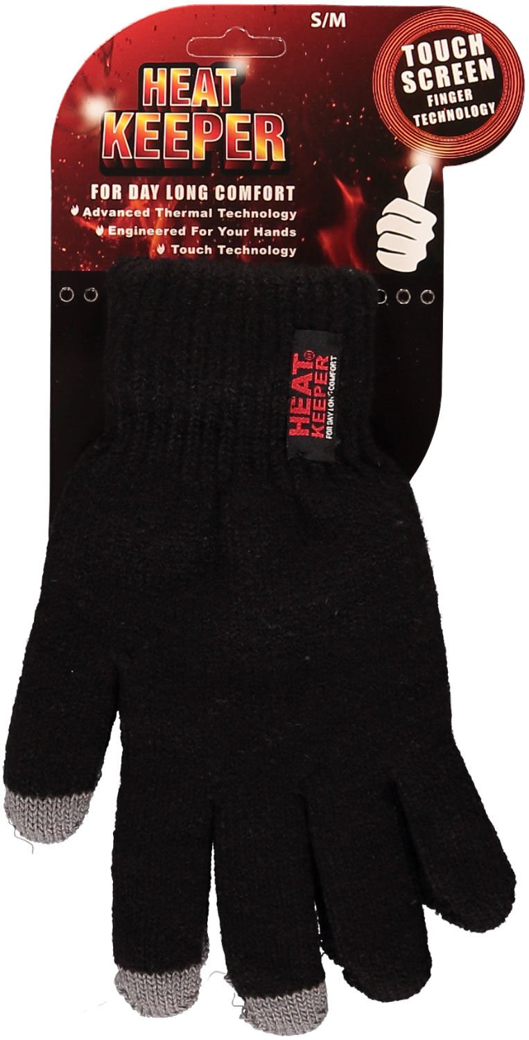 Heatkeeper Itouch - handschoenen - Zwart - S/M