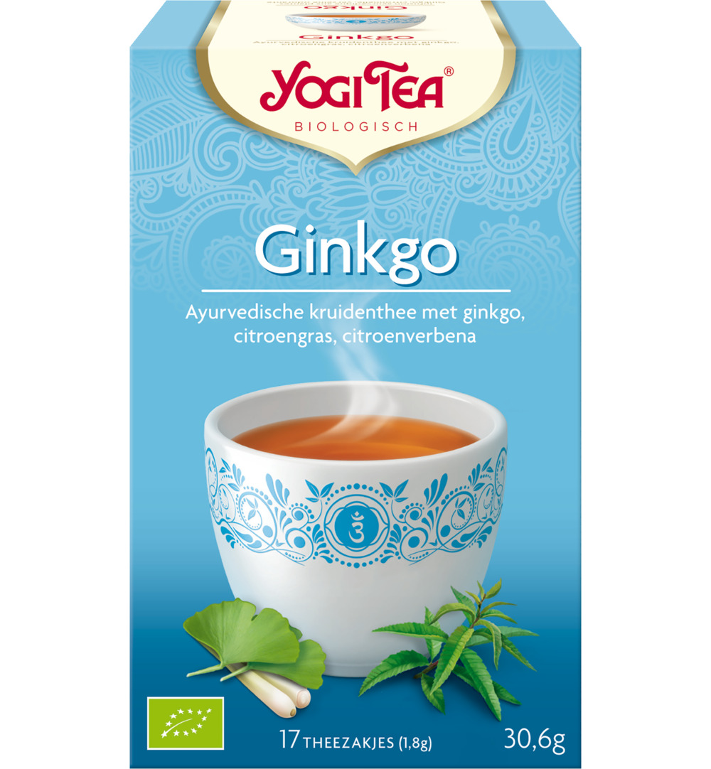 Yogi Tea Ginkgo bio (17 stuks)