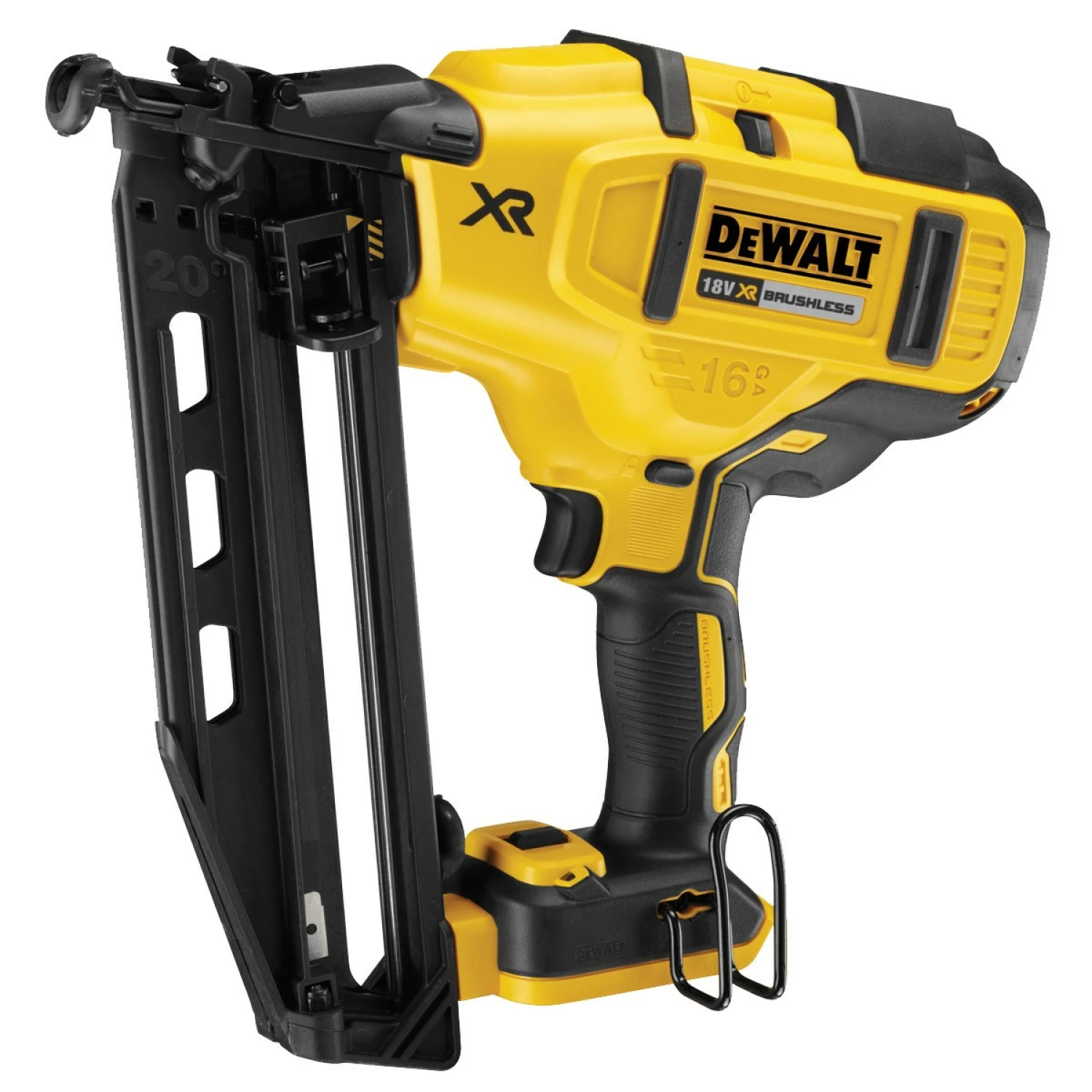 DeWALT DCN660N 18V Li-Ion Accu afwerk tacker body - 32-63mm - 16 Gauge - koolborstelloos