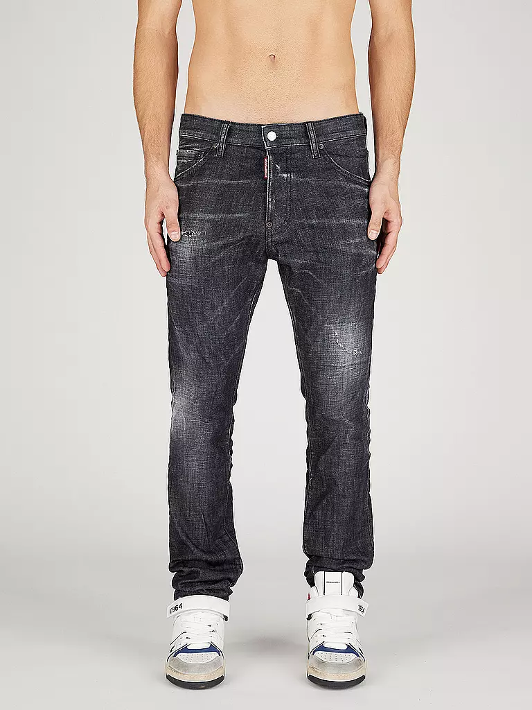 DSQUARED2 Jeans Slim Fit COOL GUY schwarz
