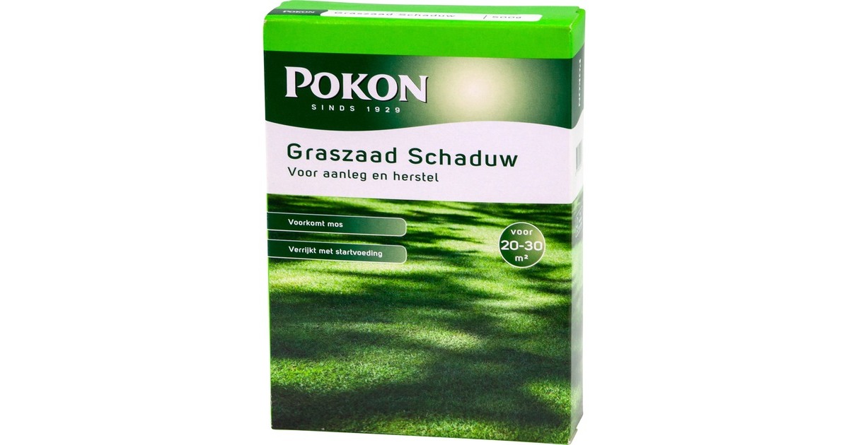 PokonGraszaad Schaduw zaden  (500 g, Voor 20 - 30 m²)