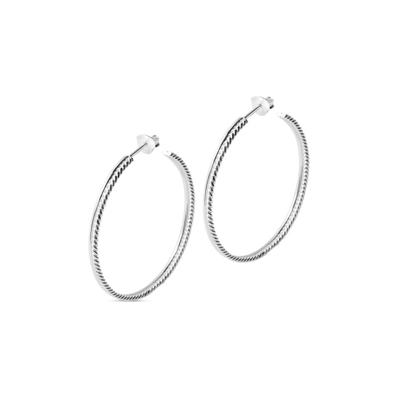 Boucles d'oreilles Torsade 40MM