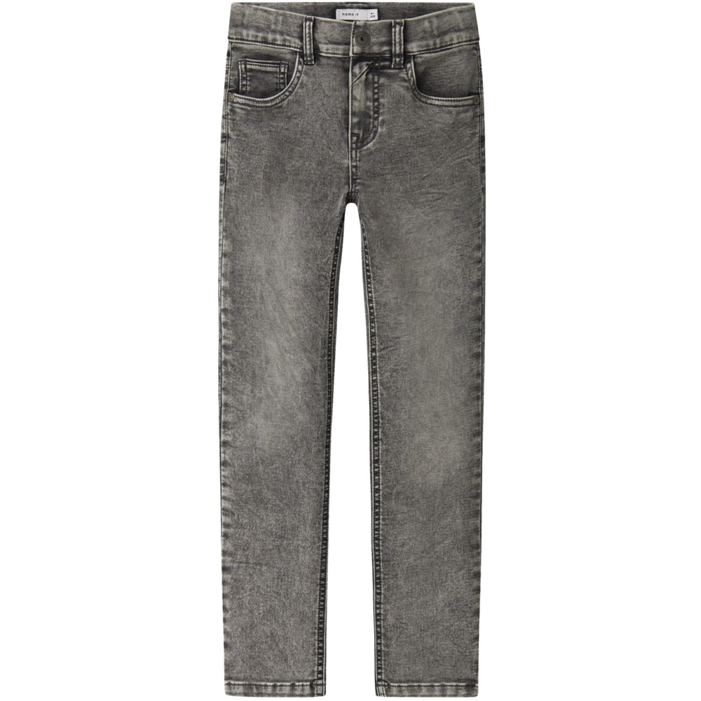 Køb Name It Medium Grey Denim Washed Nkmtheo Xslim Swe Jeans 3113-Th Noos