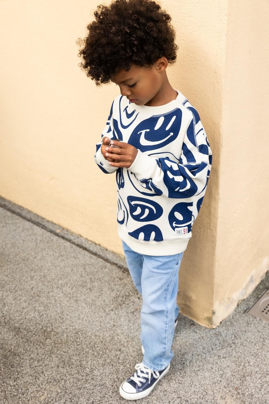 Noppies Kids Jeans relaxed fit - Washed Blue