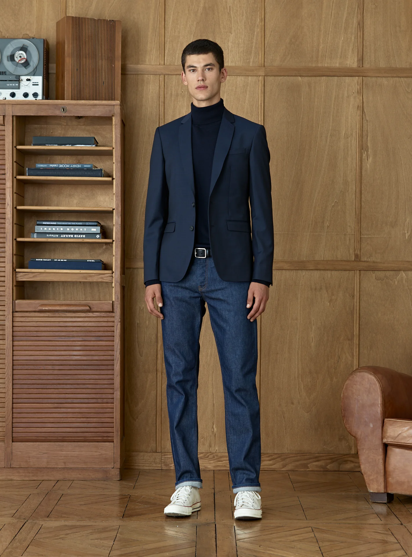Veste de Costume Caviar Navy