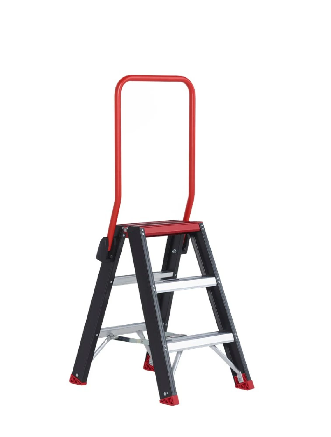 Altrex Taurus TDO 3 Dubbele trap - Aluminium met coating - 2 x 3 treden - max. werkhoogte 2.70 m.