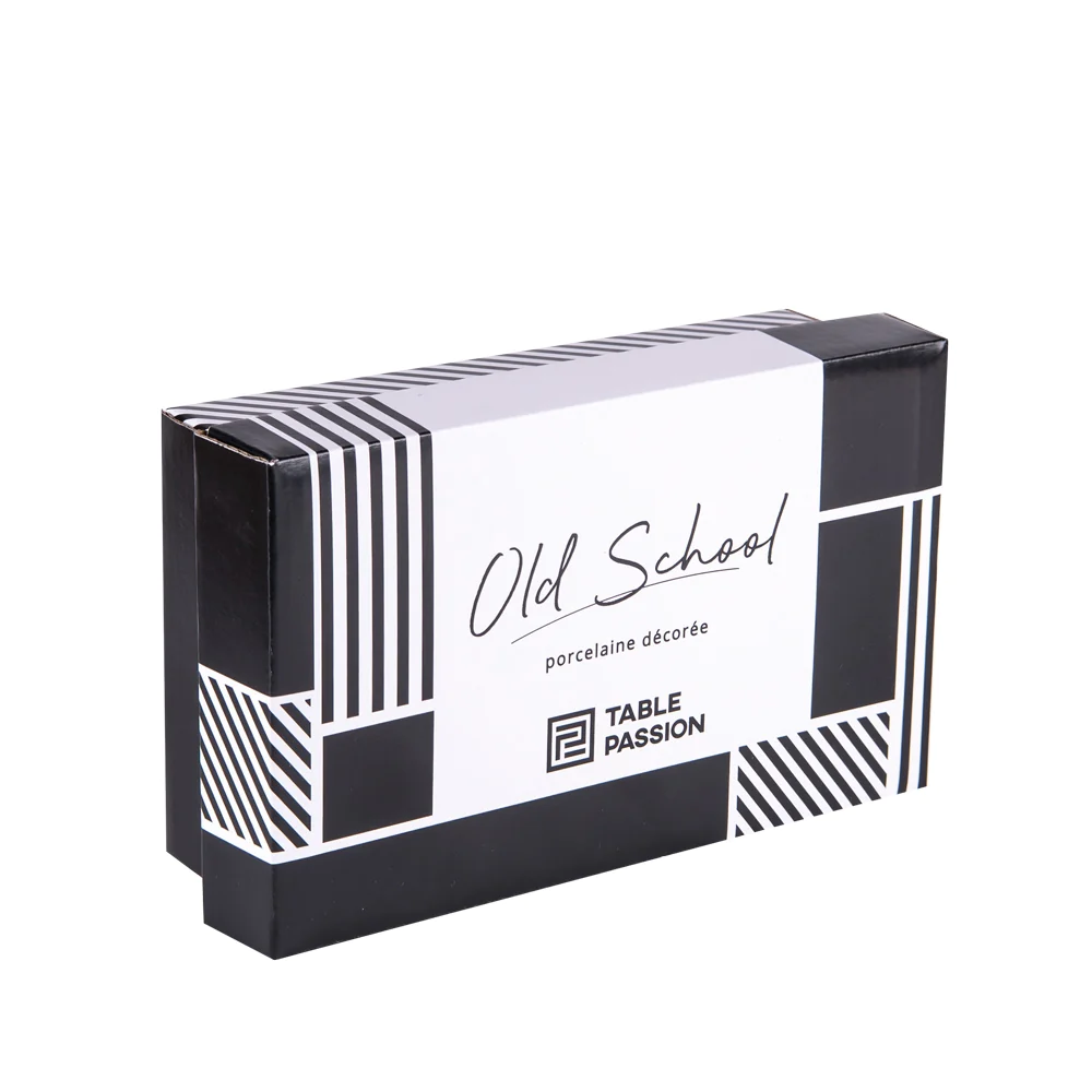 Coffret de 6 gobelets Old school 9 cl Table passion
