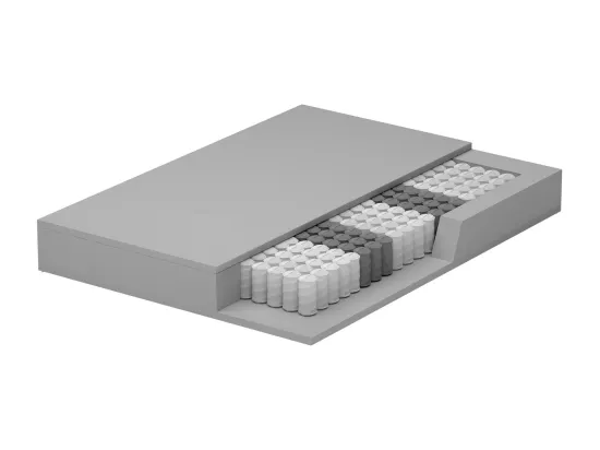 Matelas 800 Ressorts Indépendants Polirelax 7 Zones Air Touch 80x200x23