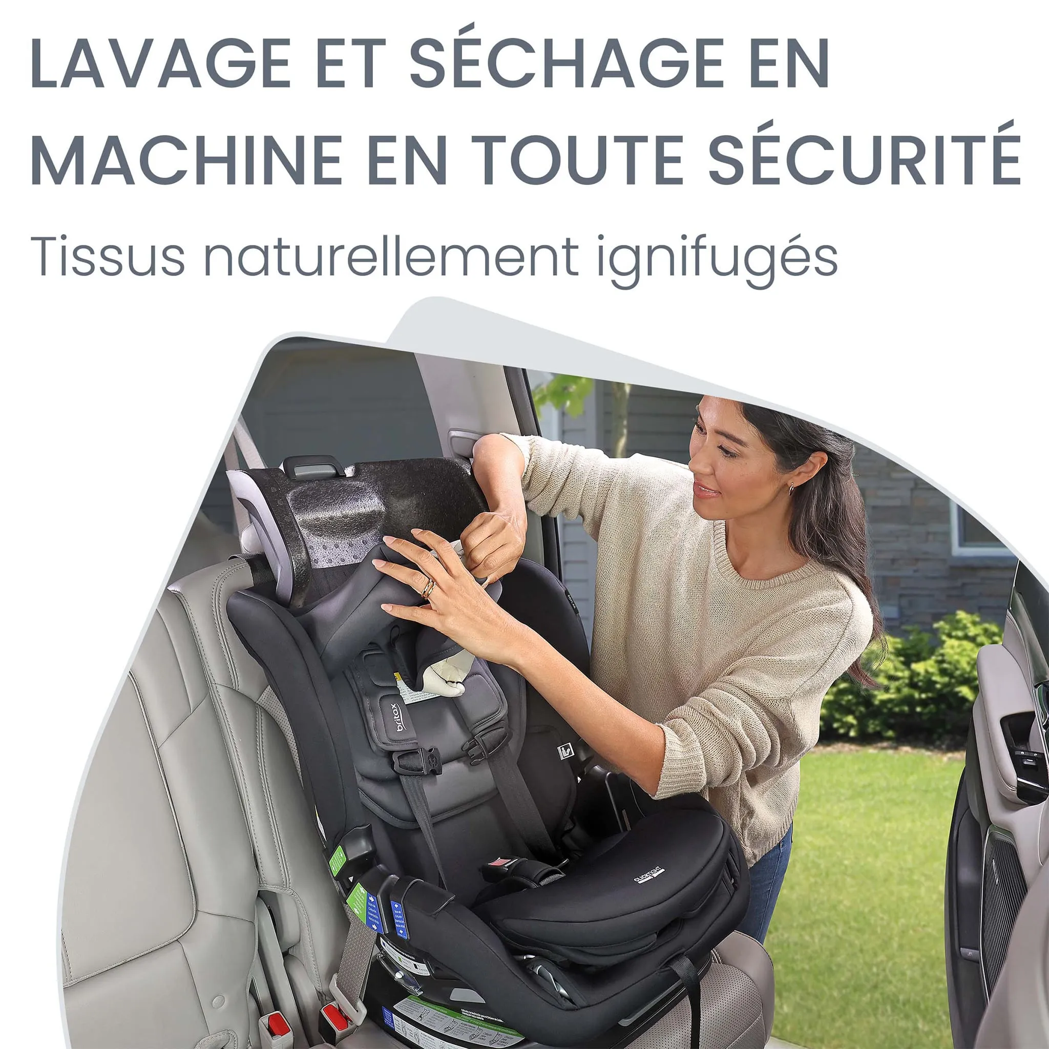 Britax Siège d'Auto 5-65lb Poplar™ - Onyx