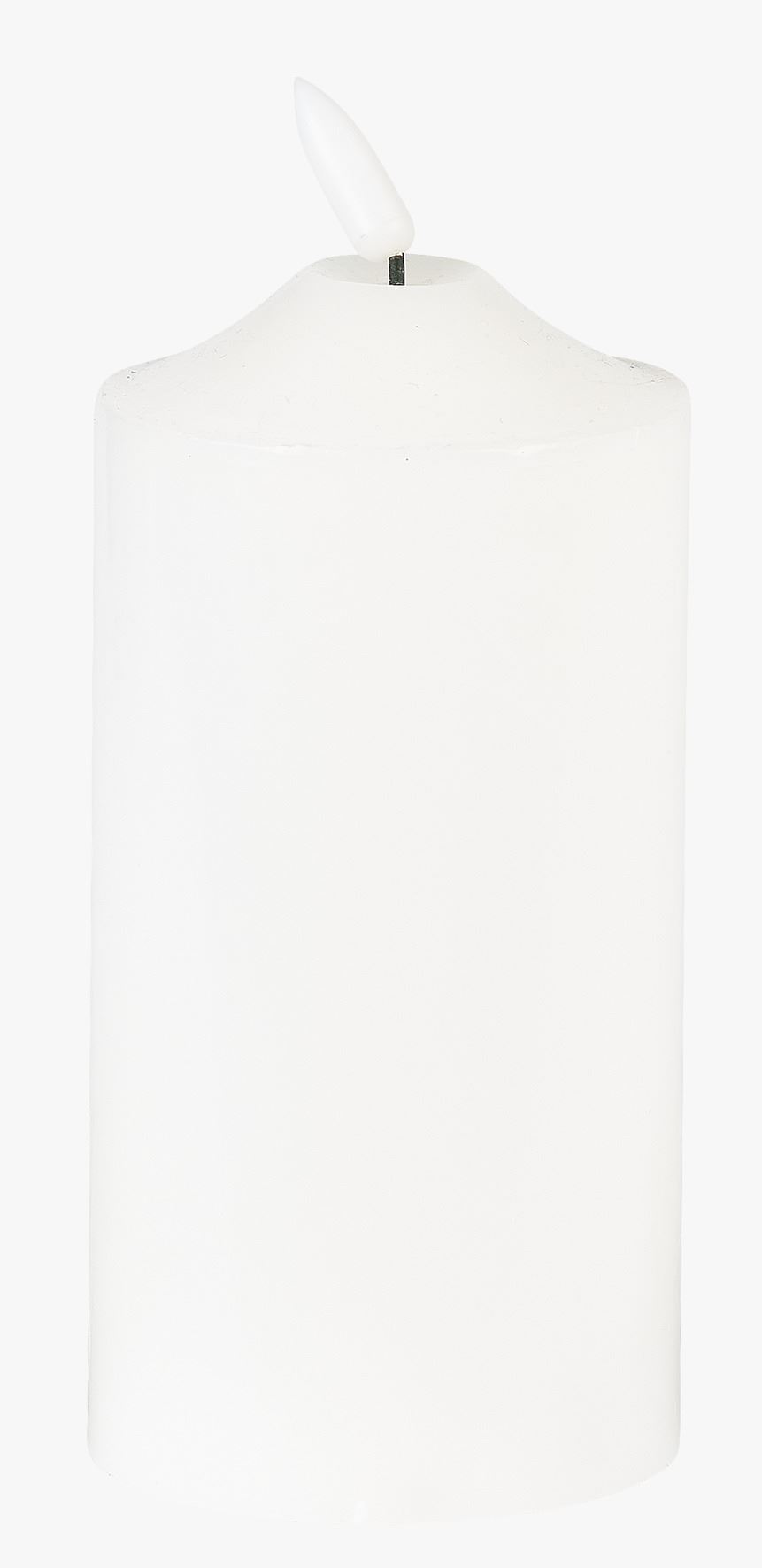 Led kubbelys hvit - 7,5x7,5x10 cm
