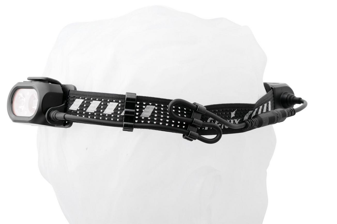 Fenix HP12R-T oplaadbare hoofdlamp, 1300 lumen, zwart