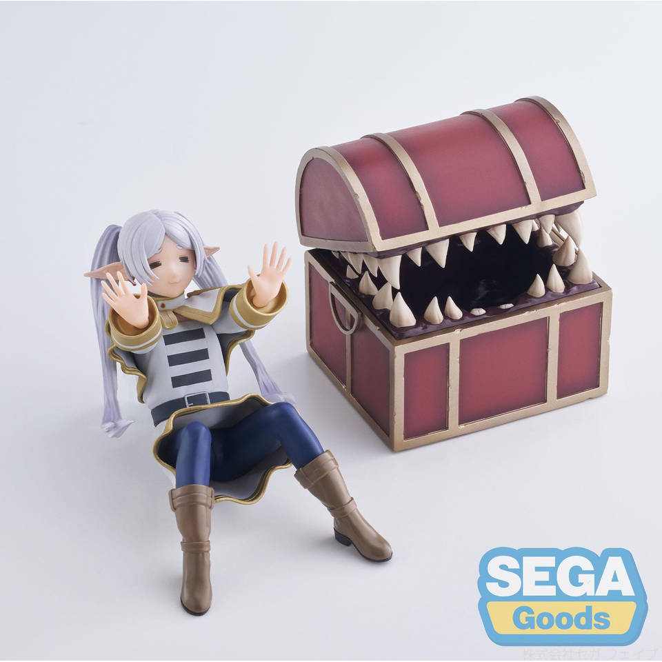 Frieren Beyond Journey's End figuur Frieren in Mimic schatkist