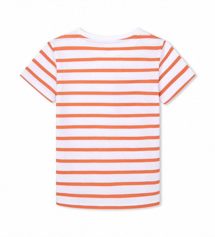 Camiseta laranja Pepe Jeans Blake