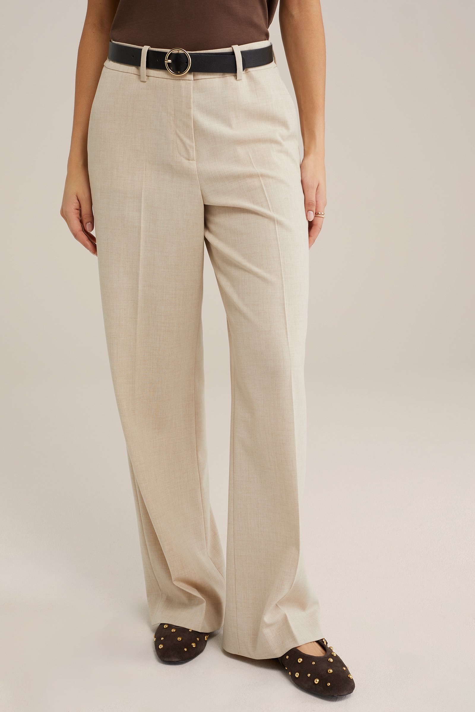 pantalon WE Fashion Beige