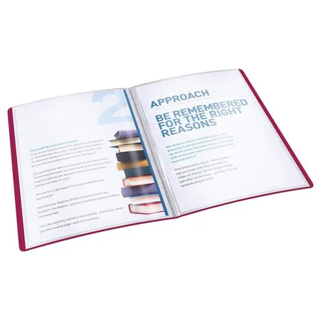 Leitz Sichtbuch Urban Chic rot A4